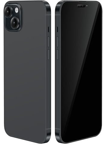 Gefälschte Requisiten-Attrappe, kompatibel mit iPhone 15/15 Plus, nicht funktionierende Display-Telefone, Kinder, so tun, als würden Sie Handy spielen, das echt aussieht (für 15 schwarze Bildschirme)