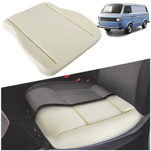 CHROMEMASTER - Kompatibel mit VW T3 1979-1990 | Schaumstoff für den Autositz, Sitzschaum für die Sitzfläche, Sitzpolster; Ersetzen Sie den Sitz und Genießen Sie Ihren Neuen, Bequemen Autositz