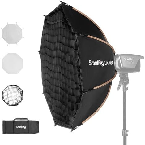 SMALLRIG 35 / 90cm Parabolic Softbox LA-O90 Quick Release Octagon Softbox für Bowens Mount COB Lights für SMALLRIG für Neewer für Aputure für Godox - 4633