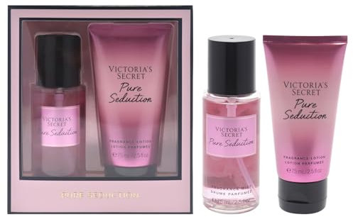 Pure Seduction Set von Victorias Secret for Women, 2-teiliges Geschenk-Set, 65 ml, Duft-Lotion