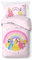 Jay Franco Disney Princess Rainbow 100% Baumwolle Einzelbett-Bettbezug-Set – Enthält Kissenbezug 50 x 70 cm