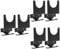 Gadpiparty 3sets Heavy Duty Metal Angle Grinder Bracket Wall Mounted Storage Rack for Angle Grinders Durable Organizer for Easy Access Compatible with Various Brands User Friendly 2pcs*3
