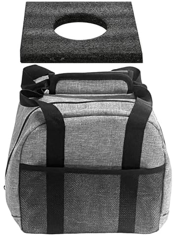 Bowling -Beutel Für Einzelne Ball - 1 Ball Compact -Tasche, Stilvolle Ballbeutel | Weiche Kissenkugelhalter, Bequemer Verstellbarer Riemen, Mesh -Organizer -Tasche, Robuste Schalenbeutel Für Erwachsen