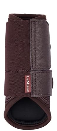 LeMieux Arika Mesh Brushing Boots - Damson