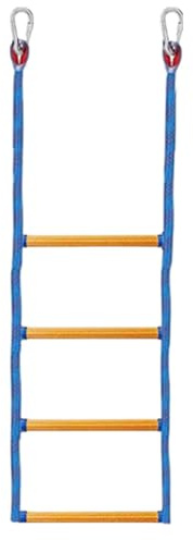 Huxibai Rope Ladder for Boats | Rope Ladder for Outdoor Climbing,Portable Safety Treads with Foldable Design for Decks Marine Pool Lake Kayak Swimming