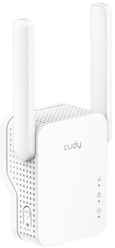 Cudy RE300 N300 - Estensore di Gamma WiFi, Amplificatore di Segnale da 300 Mbps 2.4 GHz con Porta Ethernet, Estensore WiFi a Maglia con Pulsante WPS, Ripetitore Plug and Play, Compatibile con Modalità | 300 Mbps a 2, 4 GHz, 1 porta Fast Ethernet, 3 modalità: ripetitore/punto di accesso/client, Cudy Mesh, 30 dispositivi