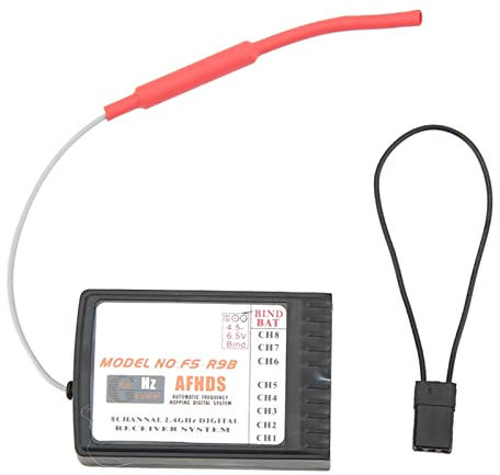 Ricevitore FS R9B Ricevitore RC 2.4Ghz 8 canali per telecomando FSTH9X FST6 FSGT2B FS CT6B