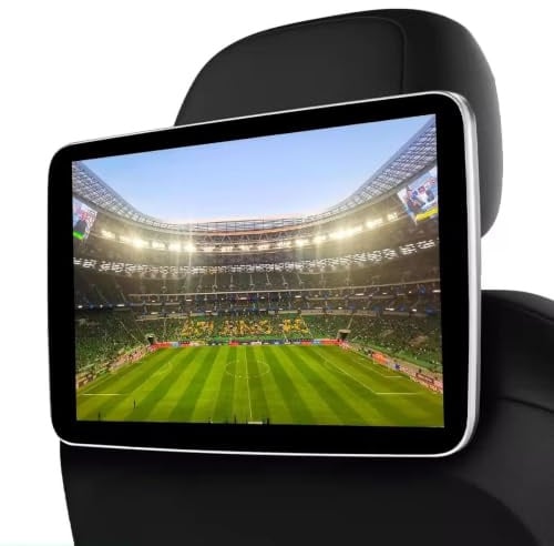 TV for Appui-tête de Voiture Android 11 de 10,1 Pouces, Moniteur à écran Tactile HD IPS 1024 x 600 avec Miracast/Airplay, entrée HDMI et Affichage Double écran for Le Divertissement