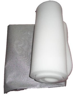 Domena - Housse métallique avec 10 mm de mousse - Compatible avec presse à vapeur Domotec (environ 62 cm x 25 cm)