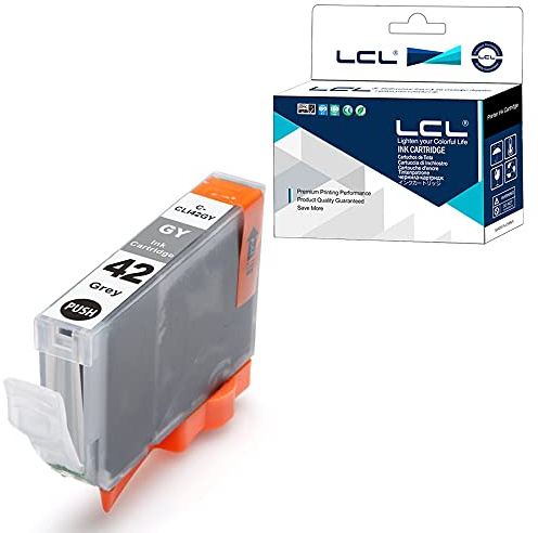LCL CLI42 CLI-42 CLI-42GY (1 Grey) Compatible Ink Cartridge | Replacement for Canon PIXMA Pro-100 Pro-100S