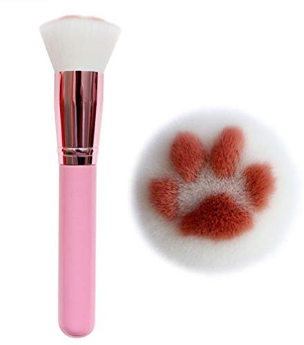 BSTQC Make-up Pinsel, niedliche Katzenpfote Make-up Pinsel Professionelle Kosmetikbürste Foundation Blush Concealer Contour Puderpinsel