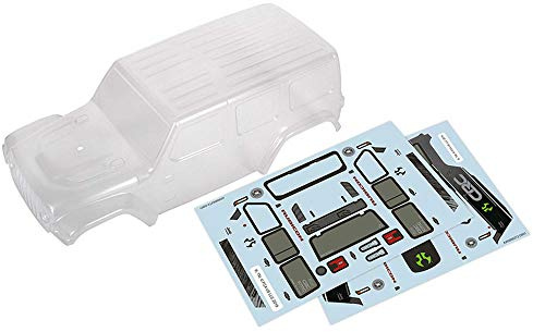 Axial Clear body, 2019 Jeep Wrangler JLU CRC: SCX24