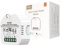 MOES WiFi e RF433 Mini modulo per serrande e tapparelle oscuranti, per sistemi con motorino elettrico, compatibile con Smart Life/Tuya app, Alexa e Google Home, Supporta solo la rete a 2,4 Ghz