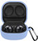 KZIOACSH Cover per Samsung Galaxy Buds Fe 2023/Galaxy Buds 2 PRO 2022/Galaxy Buds 2/Galaxy Buds Live/Galaxy Buds PRO, Silicone Morbido Anti-Perdita Custodia,Supporta Ricarica Wireless,Cielo Blu