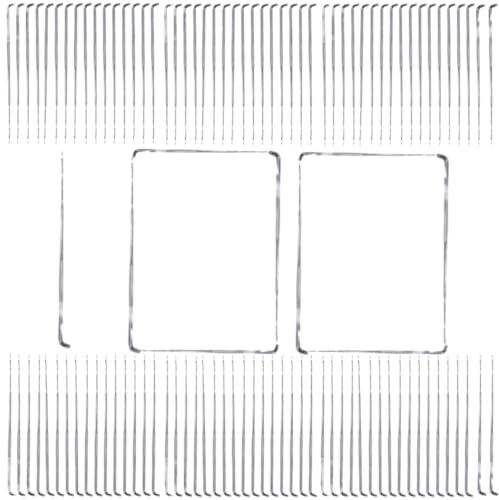 100 Piezas Agujas Fieltro Lana,Fieltro Agujas Bordado Coser DIY Artesanal Tejido Punto de Inicio Accesorios Conjunto 3 Tamaños para Craft DIY Inicio Herramientas (M)
