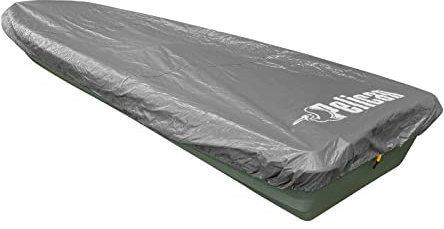 Pelican - Abdeckung für Festmacher-Boote – strapazierfähiges, wasserdichtes, UV-beständiges Polyester in Marinequalität – passend für 3-3,6 m. Fischerboote