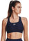 Under Armour Women's UA HG Armour Mid Padless Shirt Midnight Navy