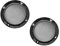 PATIKIL 3 95mm Altoparlante Griglia Copertura Rete Decorativo Cerchio Subwoofer Guardia Protezione, Nero 2pz