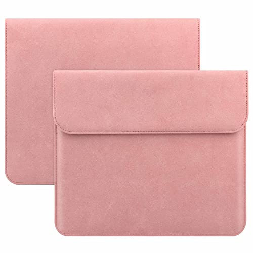 HoYiXi Universal Sleeve Case for 10.2-inch Kindle Scribe (2024 & 2022 Release)10.3-inch Kobo Elipsa eReader 2021/10.3-inch Remarkable 2 Digital Paper 2020 Bag Pouch for 10.2'' 10.9'' iPad eBook, Pink