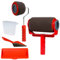 Farbroller, Paint Racer, befüllbarer Farbroller (Set, St.5), Farbroller mit Tank, Set Multifunktion für Büro, Malerei, Wand, Decke