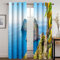 Tende Cameretta Bambini 3D Grande Mare Paesaggio Alpino Tende Oscuranti Cameretta Bambini Con Occhielli 140x160 Cm 2 Pezzi Tende Per Interni, Tende Camera Da Letto, Tende Soggiorno, Bambina Finestre
