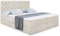 ALTDECOR Boxspringbett mit Matratze und Lattenrost, Boxbett, Topper, Polsterbett mit Bettkasten, Bett mit Stauraum H3-Matratze, Doppelbett, Springboxbett - BOXI8-200x200 Beige Samt