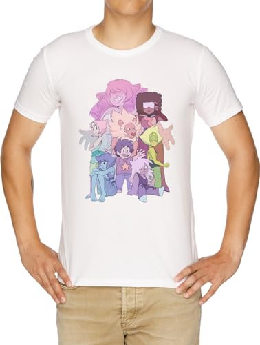 Vendax Noi Siamo Le Gemme di Cristallo T-Shirt Uomo Bianco