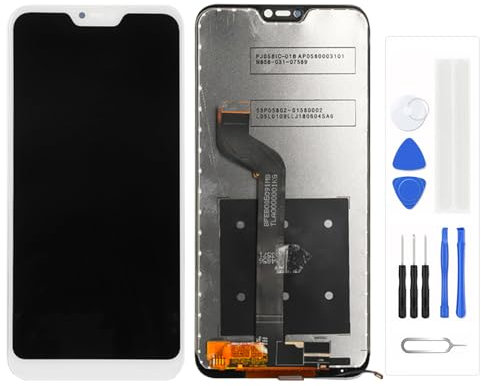 genérico LCD Táctil para Xiaomi MiA2 Lite/Mi A2 Lite/Redmi 6 Pro 6pro Reparación y Sustitución de Pantalla táctil LCD Asamblea Blanco