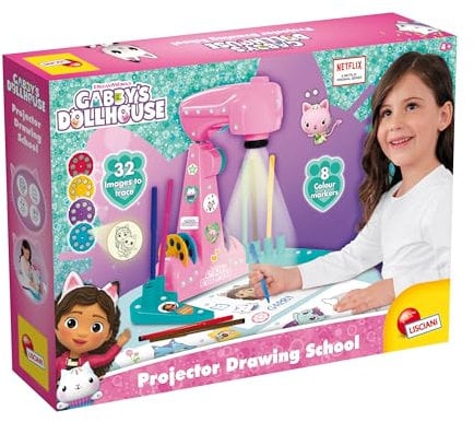 Projecteur de dessins - LISCIANIGIOCHI - Gabby et la maison magique - Accessoires Inclus, Modeles