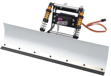 Pala quitanieves de Metal para trepador de Control Remoto 1/10, Compatible con los Modelos Bronco TRX6 II 90046 90047