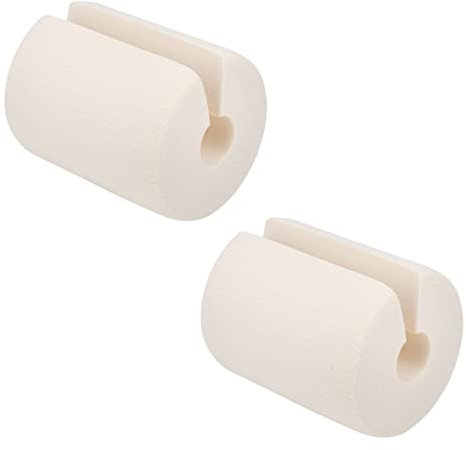 ifundom Zylindrische Türstopper Für Zuhause Geräuschreduzierende Türstopper Aus NBR Material Beige Kindersichere Türclips Haushaltsschutz Gegen Türschläge