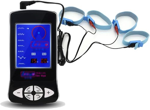 Elektro Shock Sex Toy, Penisring Reizstromgerät, Fetisch Sklave Elektro Stimulator SM Sexspielzeug
