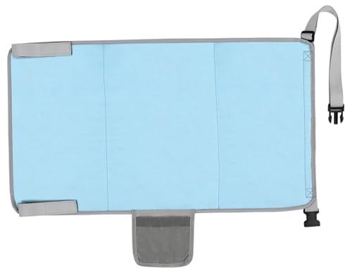 POPETPOP Zusammenklappbare Kinder Flugzeugsitzverlängerung aus Oxford Stoff mit Verstellbarem Gurt und Komfortablem Sitz für Eltern und Kleinkinder Flugreisen