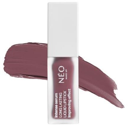 NEO MAKE UP Flüssiger Lippenstift 5 ml - Classic Rose - 04 CONTINOUS SMILE - Make Up - Schminke - Lipstick - Lippenstifte - Schminken - Langanhaltender Lippenstift