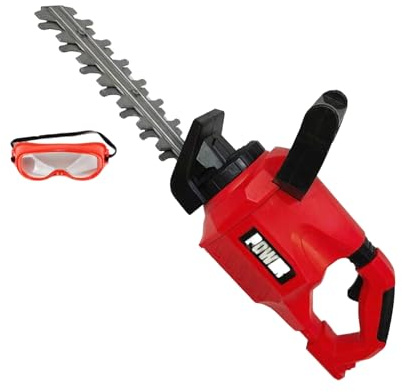 Quorvex Sierra De Cadena De Juguete para Niños - Herramientas De Jardinería Realistas con Sonido Y Movimiento para Niños Pequeños - Herramientas De Jardinería De Juego De Roles con Pilas para Y