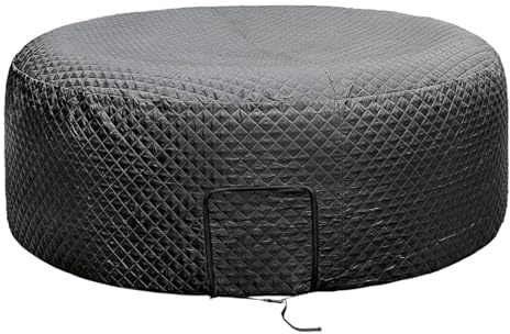 Whirlpool-Abdeckung, 180 x 68 cm, rund, isoliert, Whirlpool-Abdeckung, Staub- und Sonnenschutz, wasserdichte Spa-Abdeckungen, Ersatz für den Außenbereich