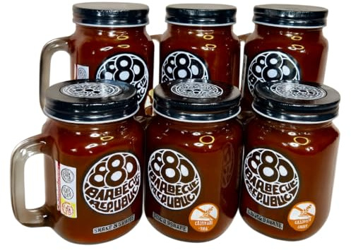 Salsa Barbacoa 880 BBQ – Pack de 6 Jarras (6 POCO PICANTE)