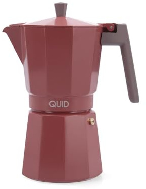 Quid Cafetera Fundido Creta de Aluminio 12 tazas | Terracota, Aluminio, 12 tazas