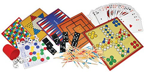 VEDES Großhandel GmbH - Ware 61101195 Natural Games Holz-Spielesammlung 200 in 1