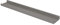 DURAline Photoshelf Foto Regalboden Dekoratives Wandregal, MDF, Grau, 60cm
