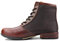 OSSTONE Chukka Stivali Cowboy Biker Boots Maschio Mens Motociclo Botas in Pelle Vitello Western retrò Stile Uomo Stivali Piatto Caviglia Stivaletti Boots OS-5008-2-IT Rosso Marrone 9