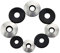 BOZONLI Rondelle di Tenuta in EPDM, Rondella Vulcanizzata, Rondelle per Viti, M4.8×14,50 pcs