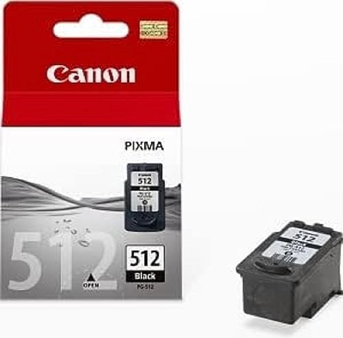 Canon PG-512 Tintenpatrone, 1 Stück, Schwarz