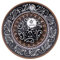 Ceramica Rambalena | Piatto decorativo da appendere a parete | Piatto in ceramica | Piatto decorativo | Piatto in terracotta rossa - Modello D21 | 100% fatto a mano | 28 x 28 x 4,5 cm