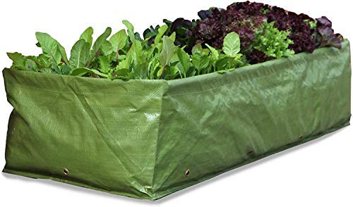 Muddy Hands Multi Purpose Large Grow Bag Planter Outdoor Garden Vegetable Salad Tomato Plant Growing Pot Container