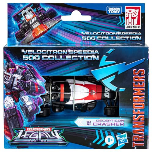 Transformers Legacy Velocitron Speedia 500 Collection Deluxe Decepticon Crasher