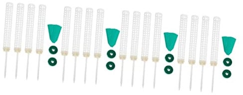 YARNOW 8 Sets Etiketten Weinrebe Stützzubehör Pfähle Gartenbinder Ständer Monstera Für Klebeband Säulen Aronstab Stöcke Zahnstangenmoos Klare Haltestange Stützen Kletterpflanze