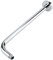 Yosoo Duschkopf Rohr, Duscharm Ersatz, Extra Langes Edelstahl Dusch Regenkopf Arm Ersatzflansch Set, Wandbefestigung, Chrom Finish