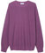 Diana Studio, Girocollo in Maglia - Uomo, 100% Cotone, Maniche lunghe, Regular Fit, Viola, M