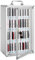 Glosen 36 Slots Phone Locker, Cell Phone Storage Cabinet Pocket Chart Lock Box with Key [Wall Mounted] [Aluminum Alloy] Mobile Phone Lockbox with Handle for Classroom Office Exam (Silver)
